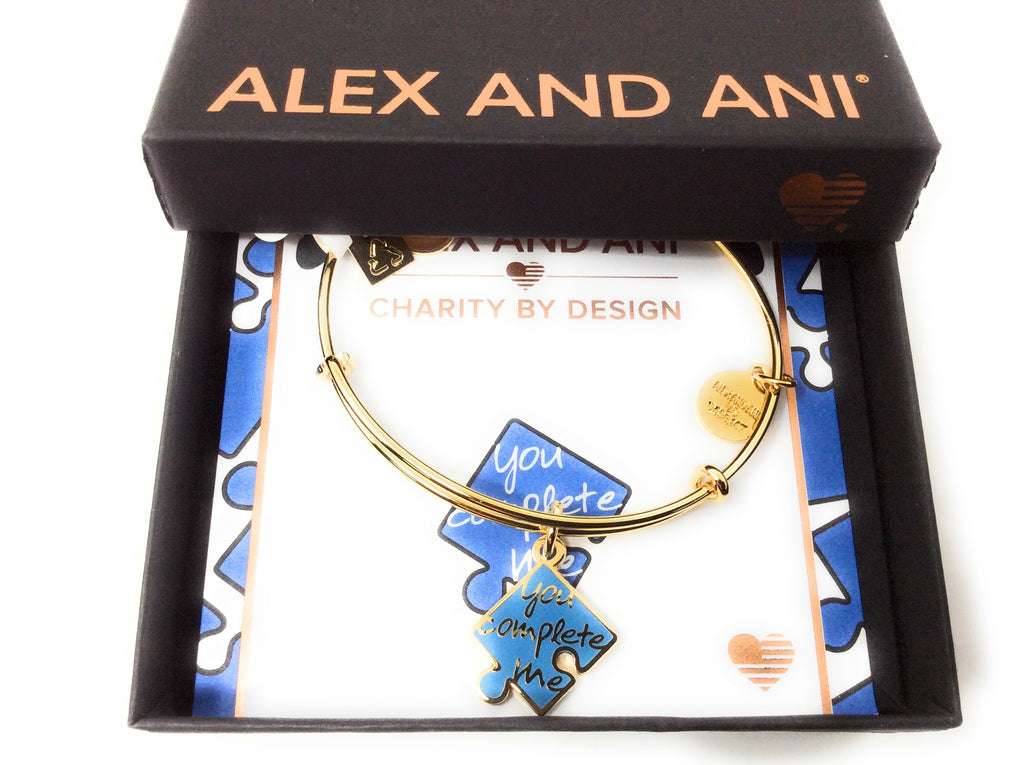 Alex and ANI Womens Charity by Design, You Complete Me, EWB Bracelet, Expandable