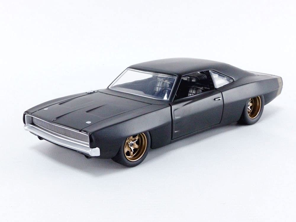 Jada Toys Fast & Furious F9 1:24 1968 Dodge Charger Widebody Die-cast Car, Toys for Kids and Adults