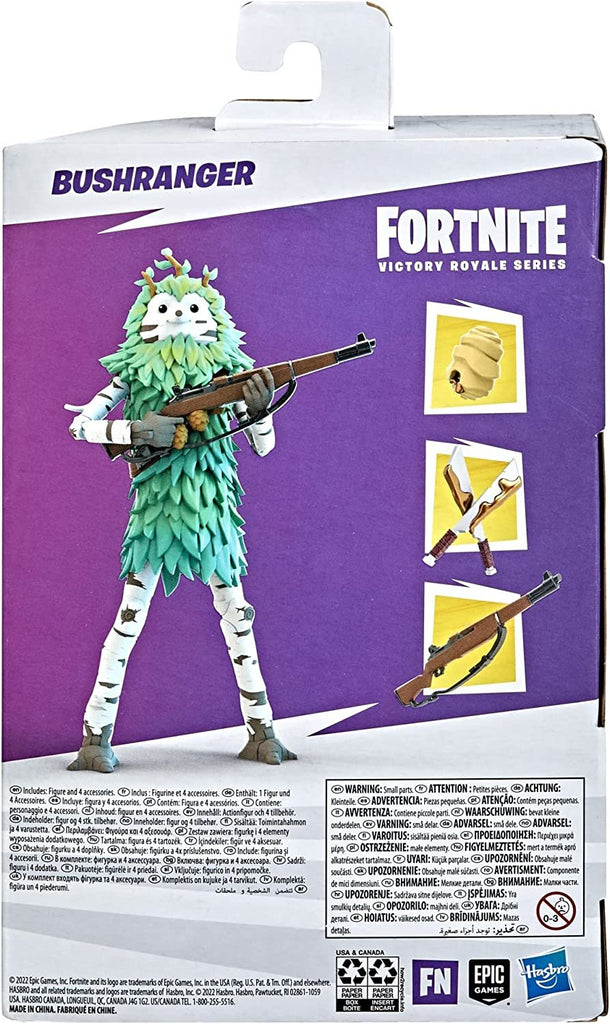 Fortnite Hasbro Victory Royale Series Bushranger Collectible Action Figure with Accessories - Ages 8 and Up, 6-inch