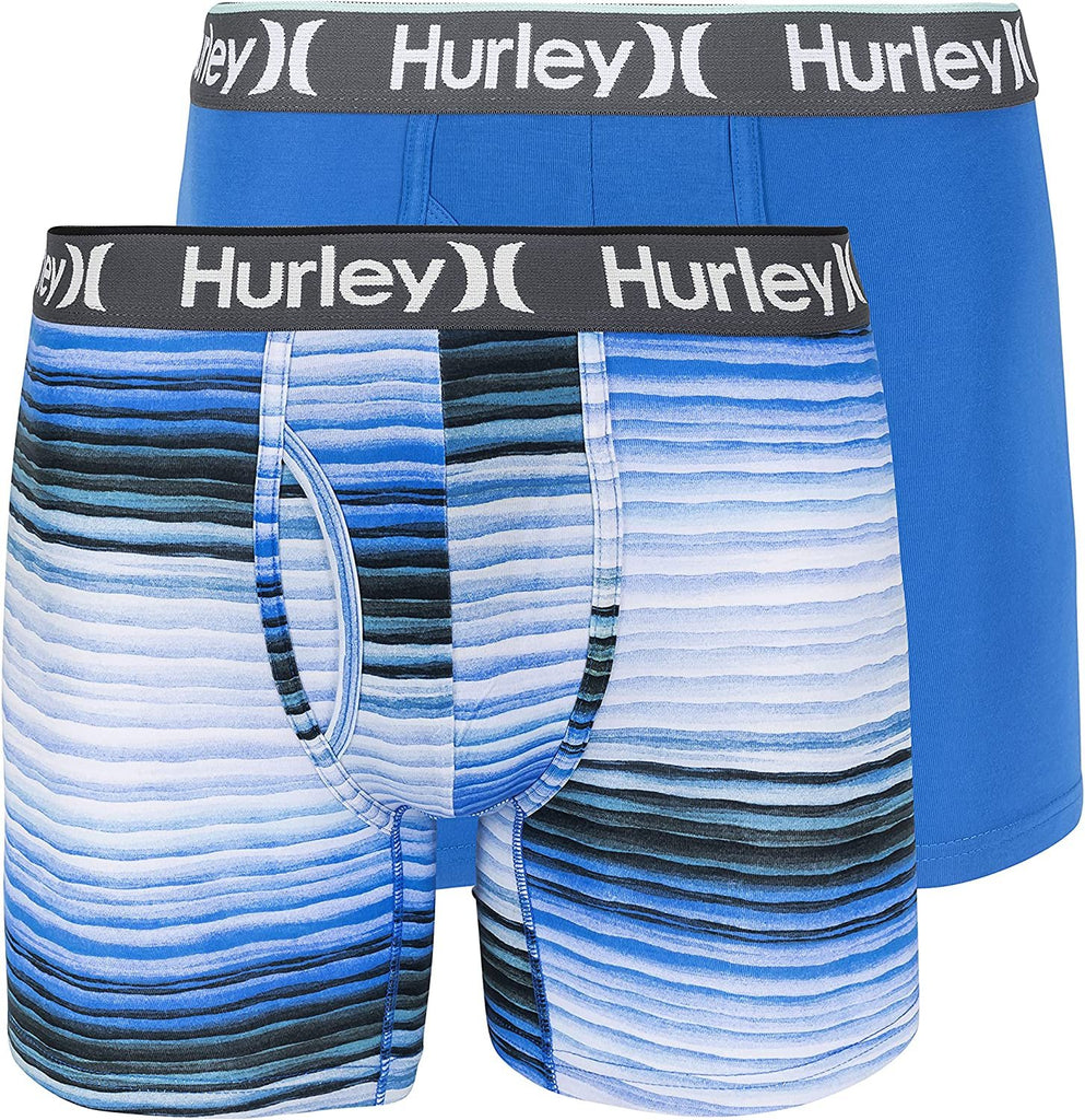 Hurley Men's 2 Pack Everyday Boxer Briefs