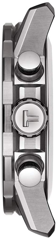 Tissot Men's Supersport Stainless Steel Swiss Quartz Leather Strap, Brown, 22 Casual Watch (Model: T1256171603100)