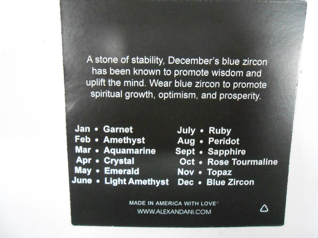 Alex and Ani Bangle Bar Imitation Birthstone Bangle Bracelet, 2.75"