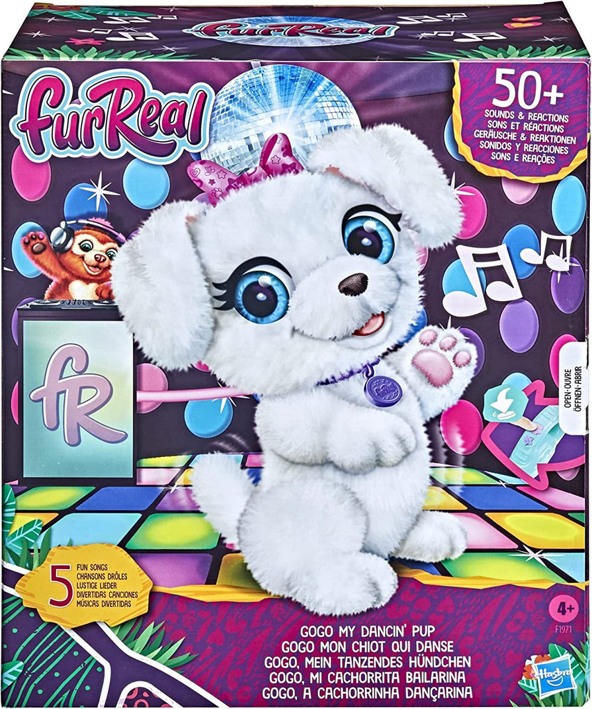 furReal GoGo My Dancin' Pup Interactive Toy, Electronic Pet, Dancing Toy, 50+ Sounds and Reactions, 5 Different Songs, Ages 4 and Up