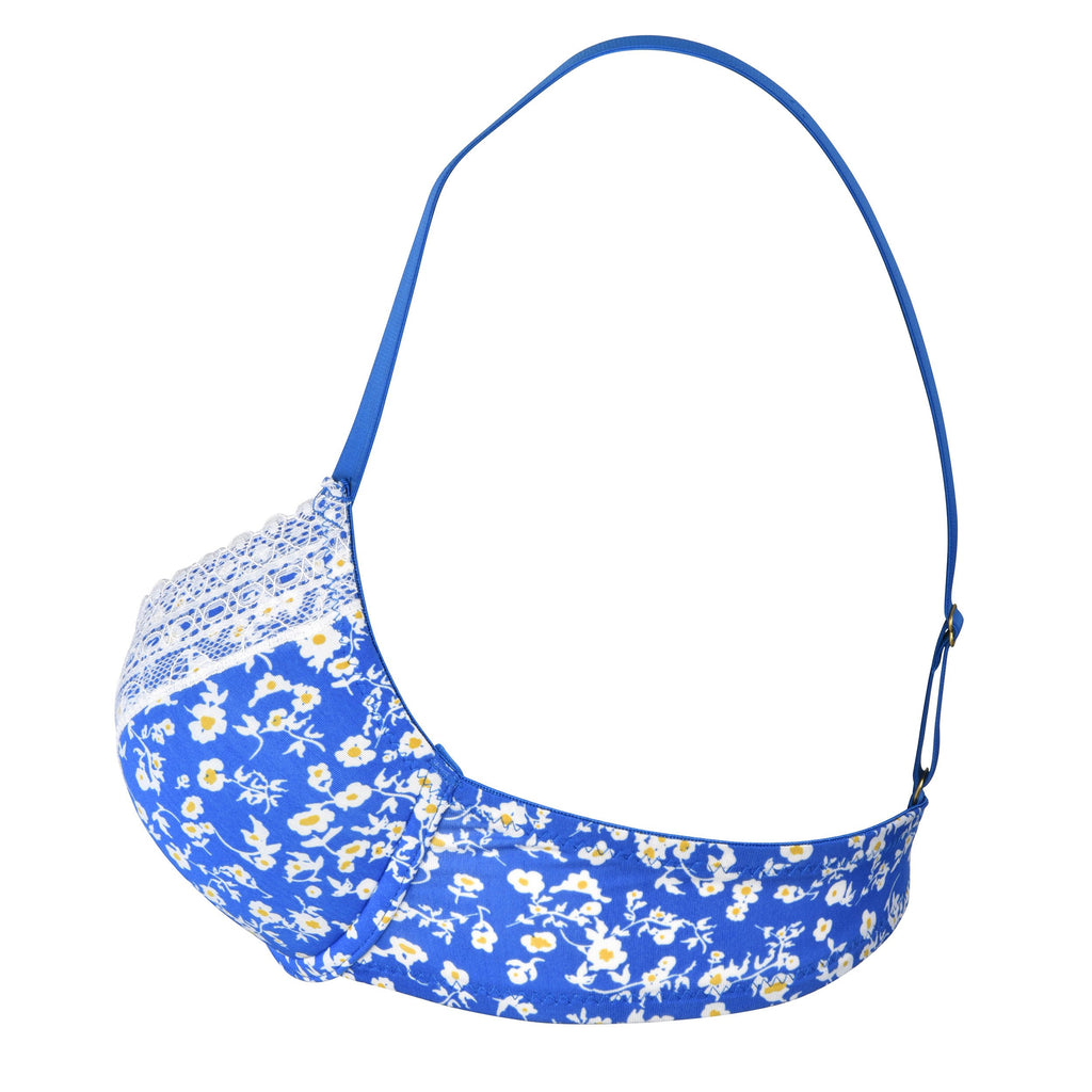 essie Women's Bras Full Coverage Lace 2-Pack Nylon/Spandex Underwire Molded