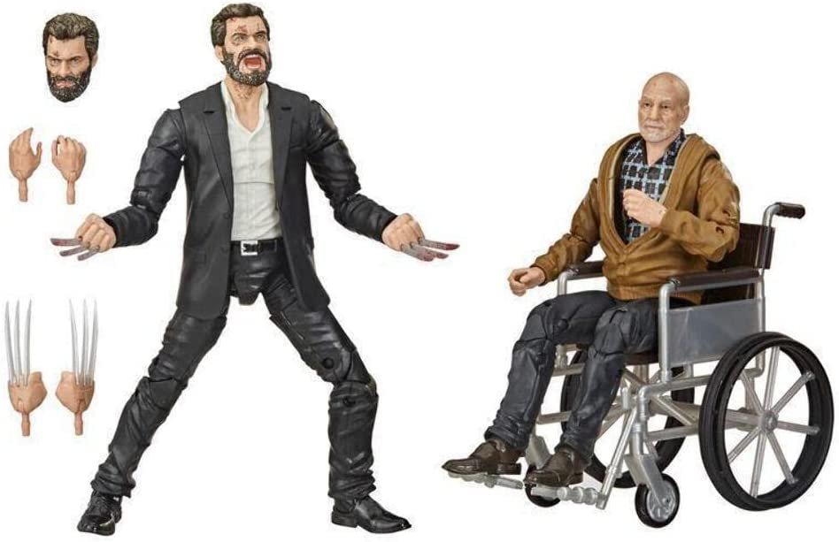 Marvel Legends Series Action Figure 2-Pack 2020 Marvel's Logan & Charles Xavier Exclusive 15 cm