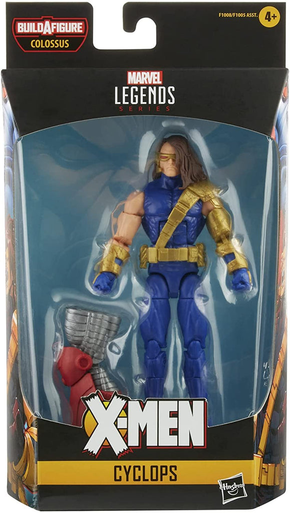 Hasbro Marvel Legends Series 6-inch Scale Action Figure Toy Marvel’s Cyclops, Premium Design, 1 Figure, and 1 Build-A-Figure Part