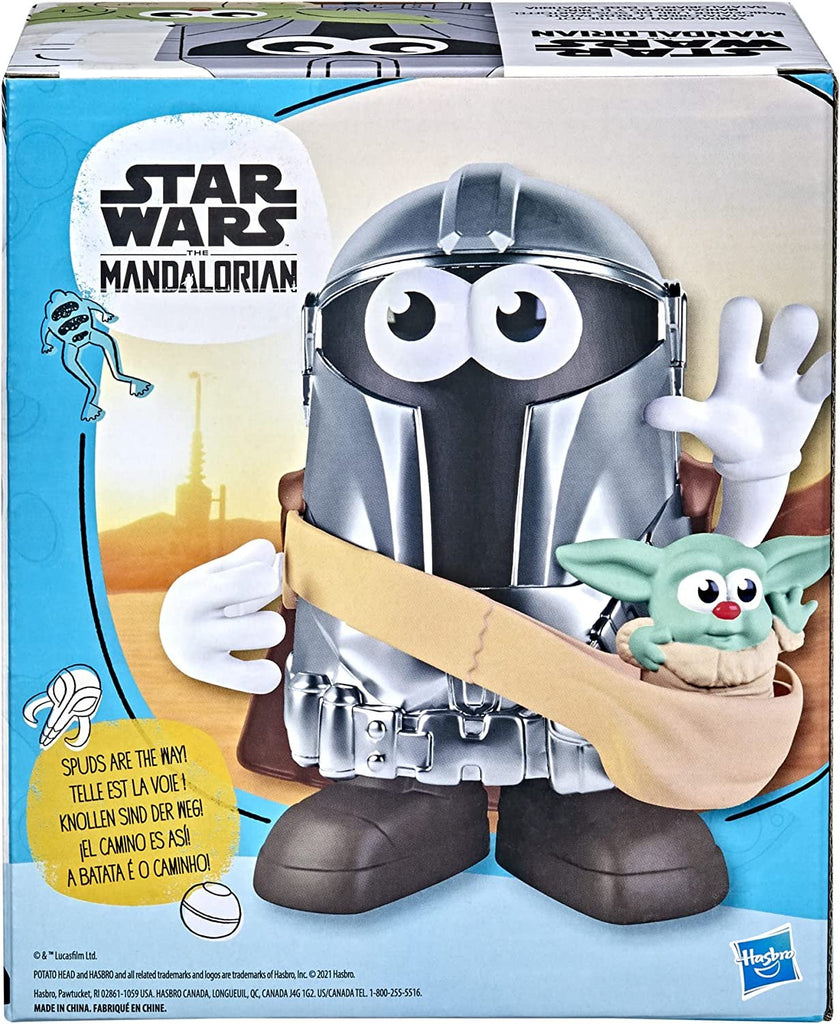 Mr Potato Head The Yamdalorian and The Tot, Potato Head Toy for Kids Ages 2 and Up, Star Wars-Inspired Toy, Includes 14 Parts and Pieces