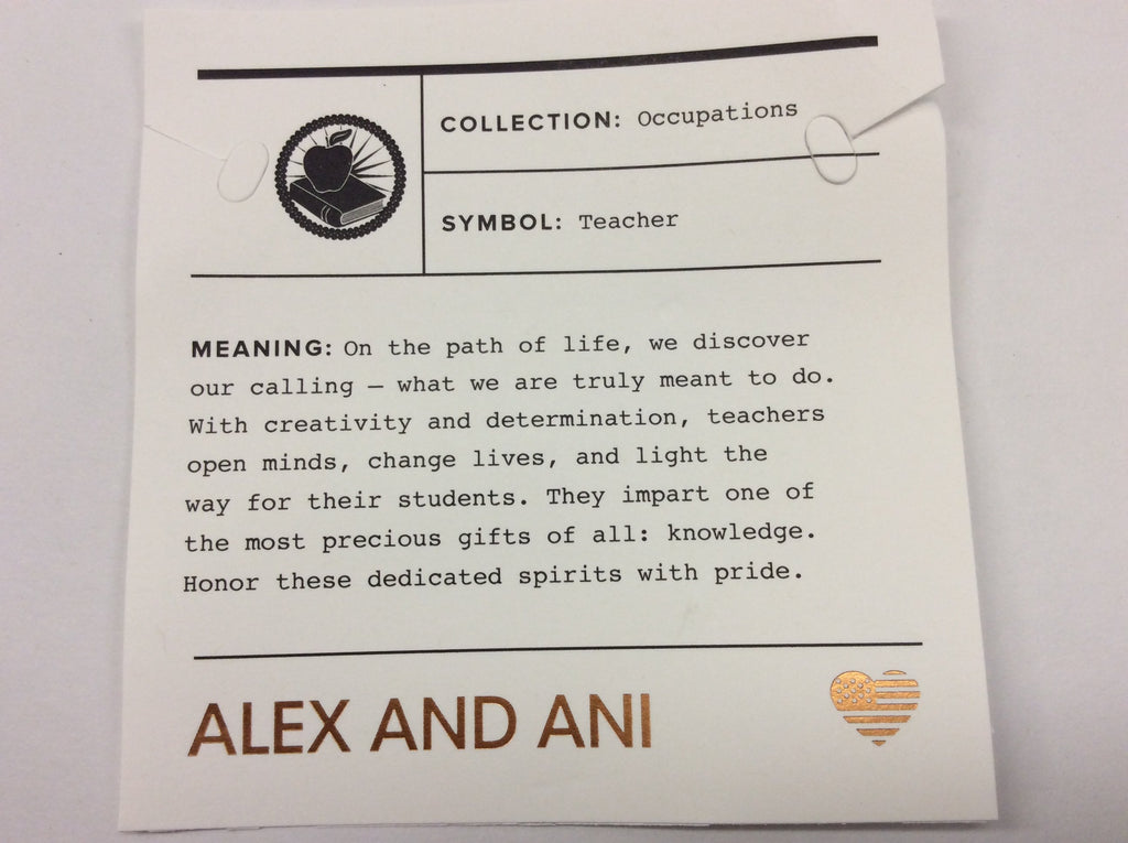 Alex and Ani Womens Teacher Bangle