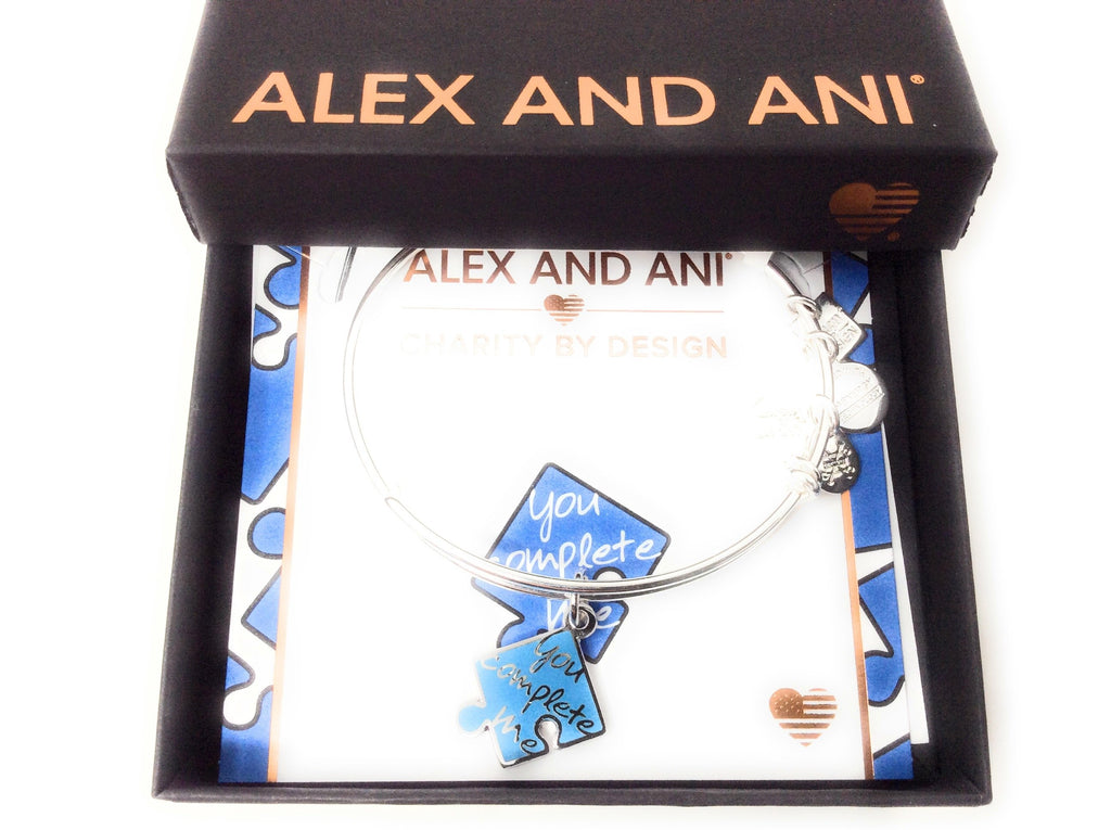 Alex and ANI Womens Charity by Design, You Complete Me, EWB Bracelet, Expandable