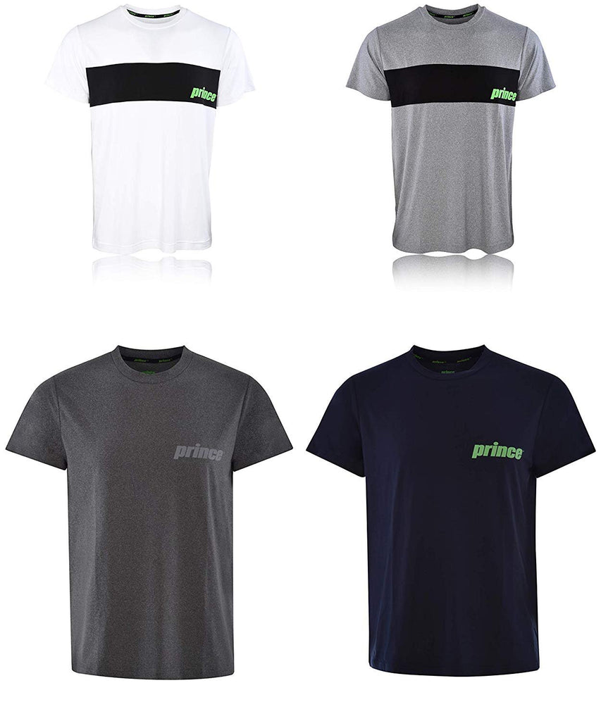prince Mens Lounge Shirt Jersey - Super Soft Crew Neck T Shirt Spandex/Polyester Blend Sleep Pajama