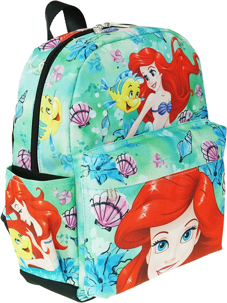 KBNL The Little Mermaid Ariel 12inch Deluxe Oversize Print Daypack A21328 Medium