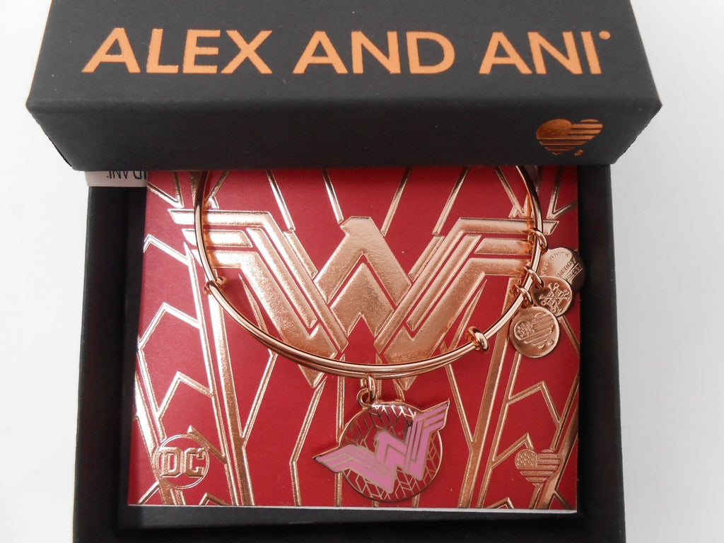 Alex and Ani Womens Wonder Woman, Color Infusion Bangle Bracelet