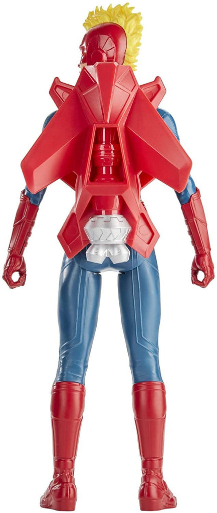 Avengers Marvel Titan Hero Series Blast Gear Captain Marvel Action Figure