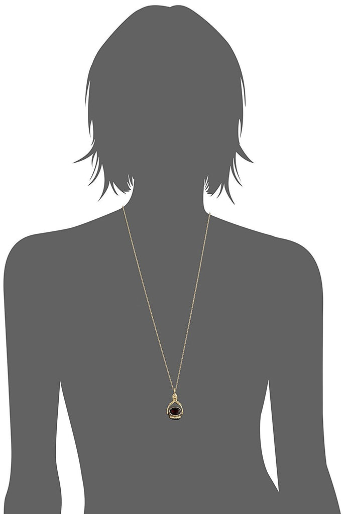 1928 Jewelry Vintage-Inspired Rotating Crystal Necklace, 30"