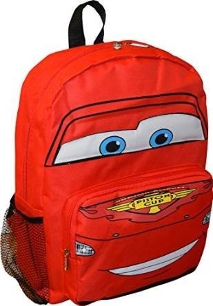 Disney Pixar Cars McQueen 12" Big Face School Bag Backpack