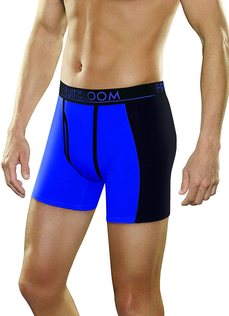 Fruit of the Loom Men's Breathable Cotton Boxer Briefs (Regular & Big Man)