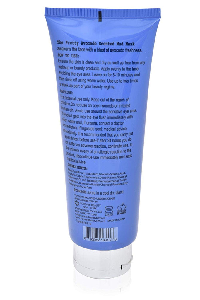 Forever Beauty Facial Mud Mask For All Skin Types Exfoliating 6.6 Fluid Ounces