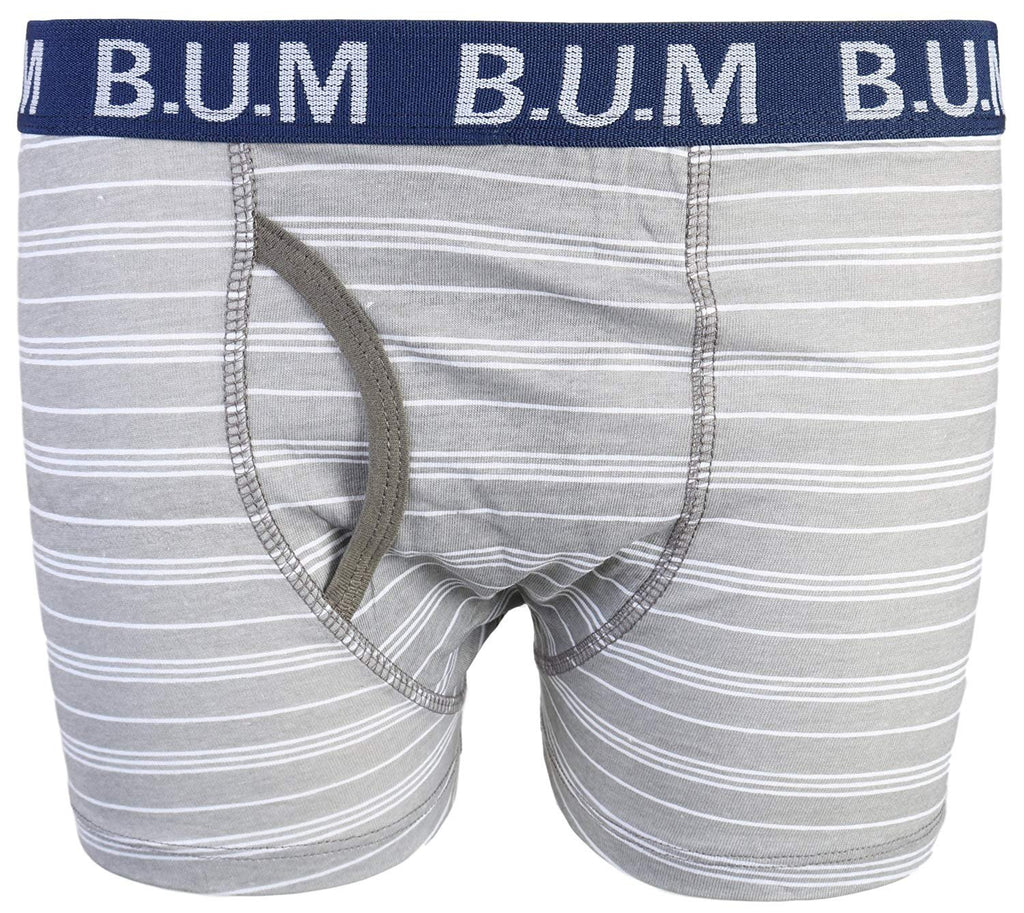 B.U.M. Equipment Boys 10 Pack Solid Boxer Briefs Underwear