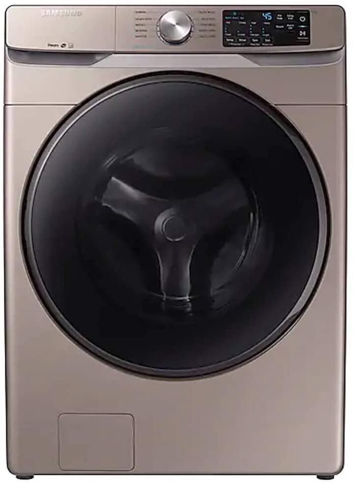 Samsung WF45R6100AC 4.5 Cu. ft. Champagne Front Load Washer with Steam