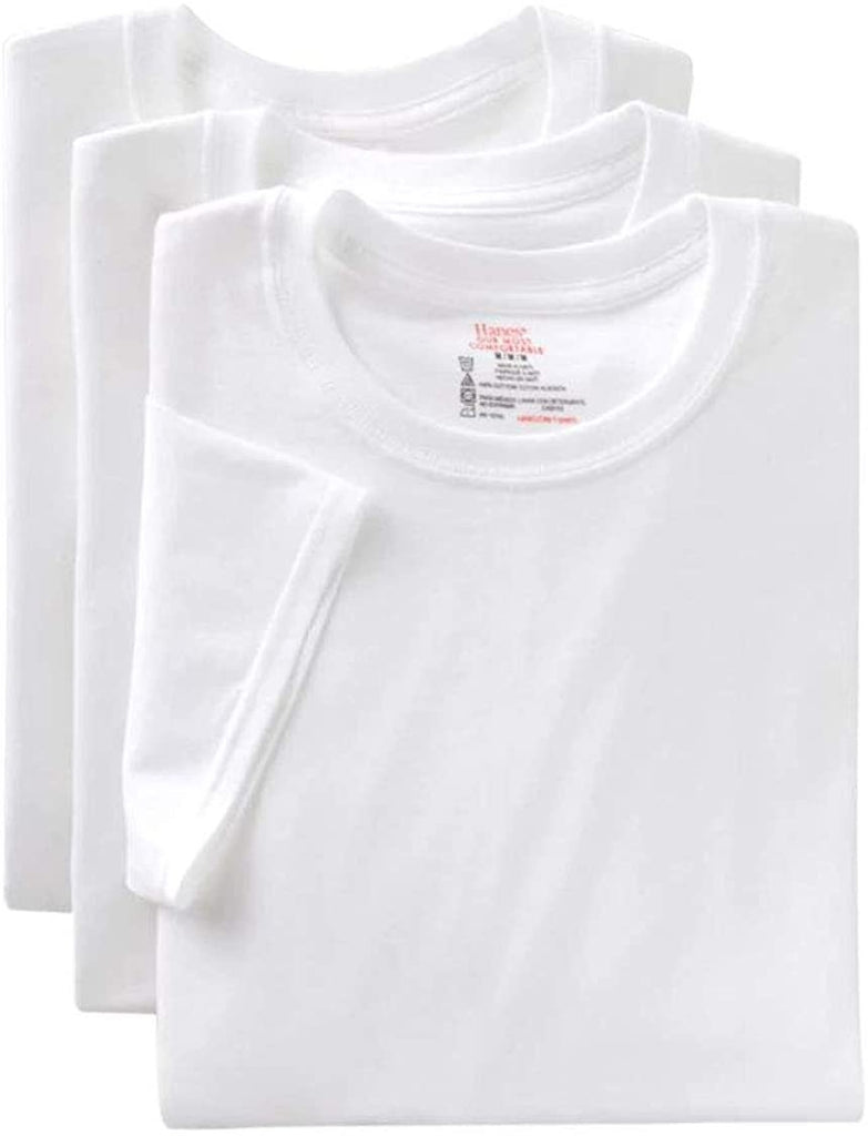 Hanes Ultimate Men's 3-Pack FreshIQ Crew Neck Tee