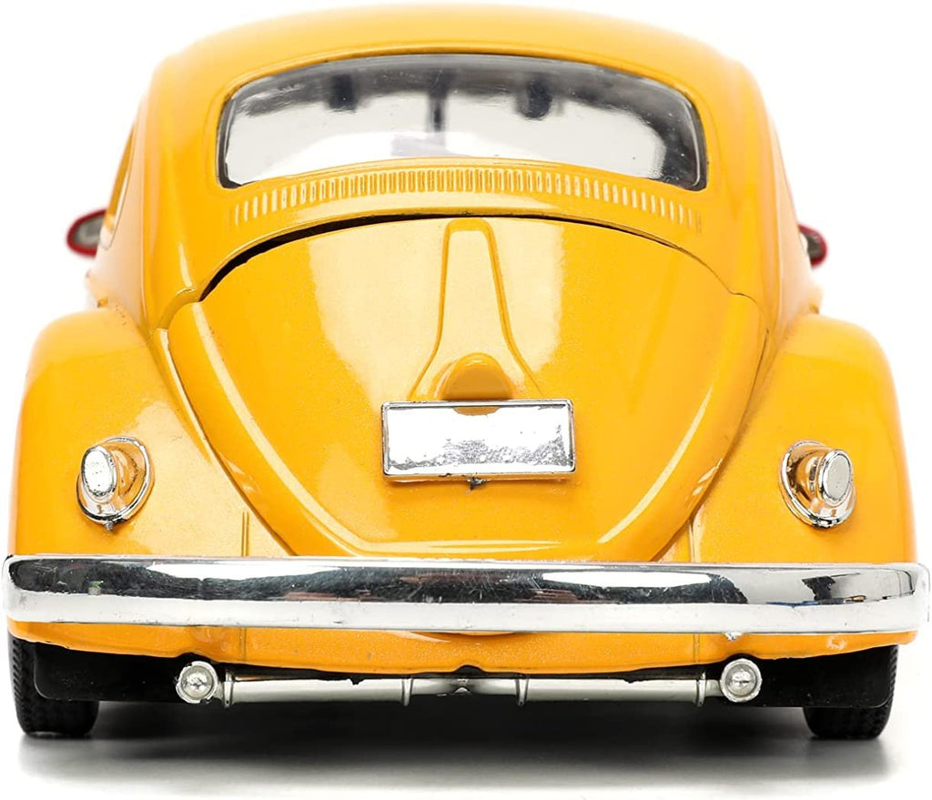 Sesame Street 1:24 1959 Volkswagen Beetle Die-cast Car & 2.75" Oscar The Grouch Figure, Toys for Kids and Adults