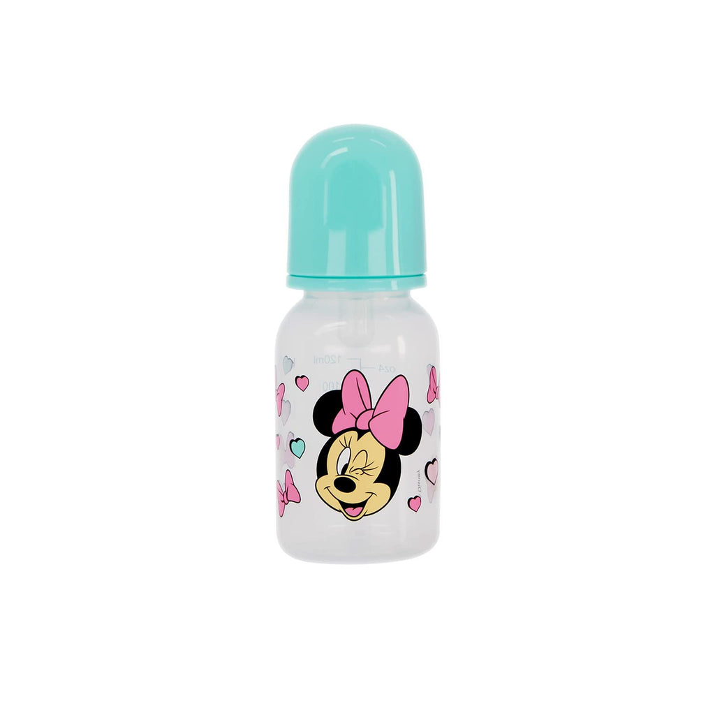 Baby Bottles 5 oz for Boys and Girls| 3 Pack of Disney"Bubble Mint" Infant Bottles for Newborns and All Babies | BPA-Free Plastic Baby Bottle for Baby Shower