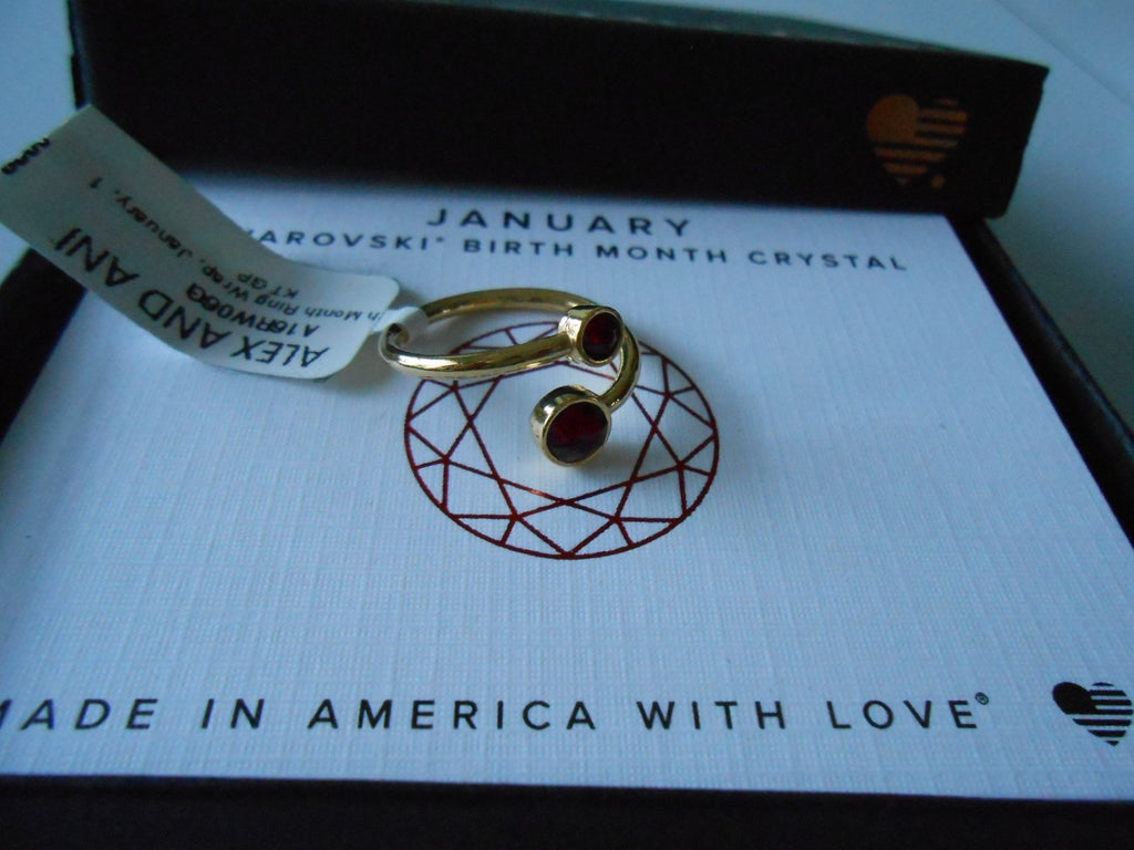 Alex and Ani January Wrap Ring - A16RW06G