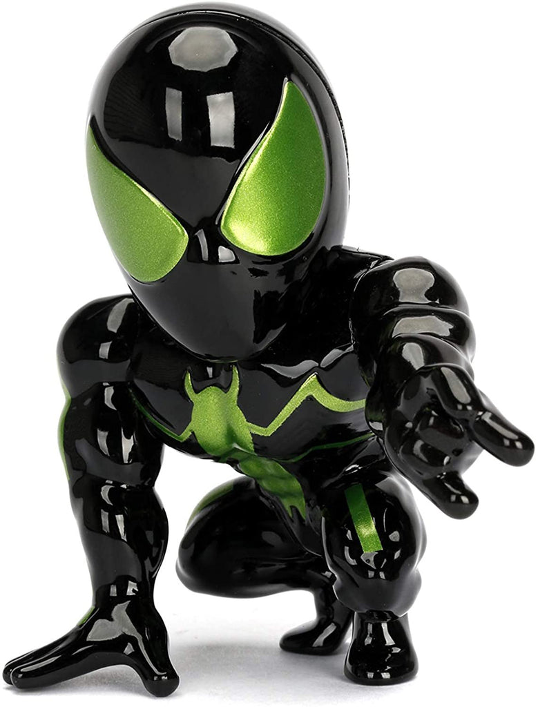 Jada Toys Marvel Stealth Spider-Man diecast Collectible Figure(M537) Black and Green