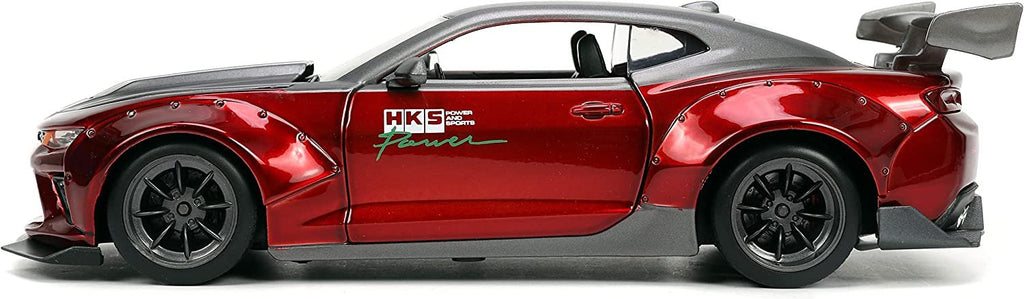 Jada Toys Big Time Muscle 1:24 2016 Chevy Camaro SS Widebody Die-cast Car, Toys for Kids and Adults