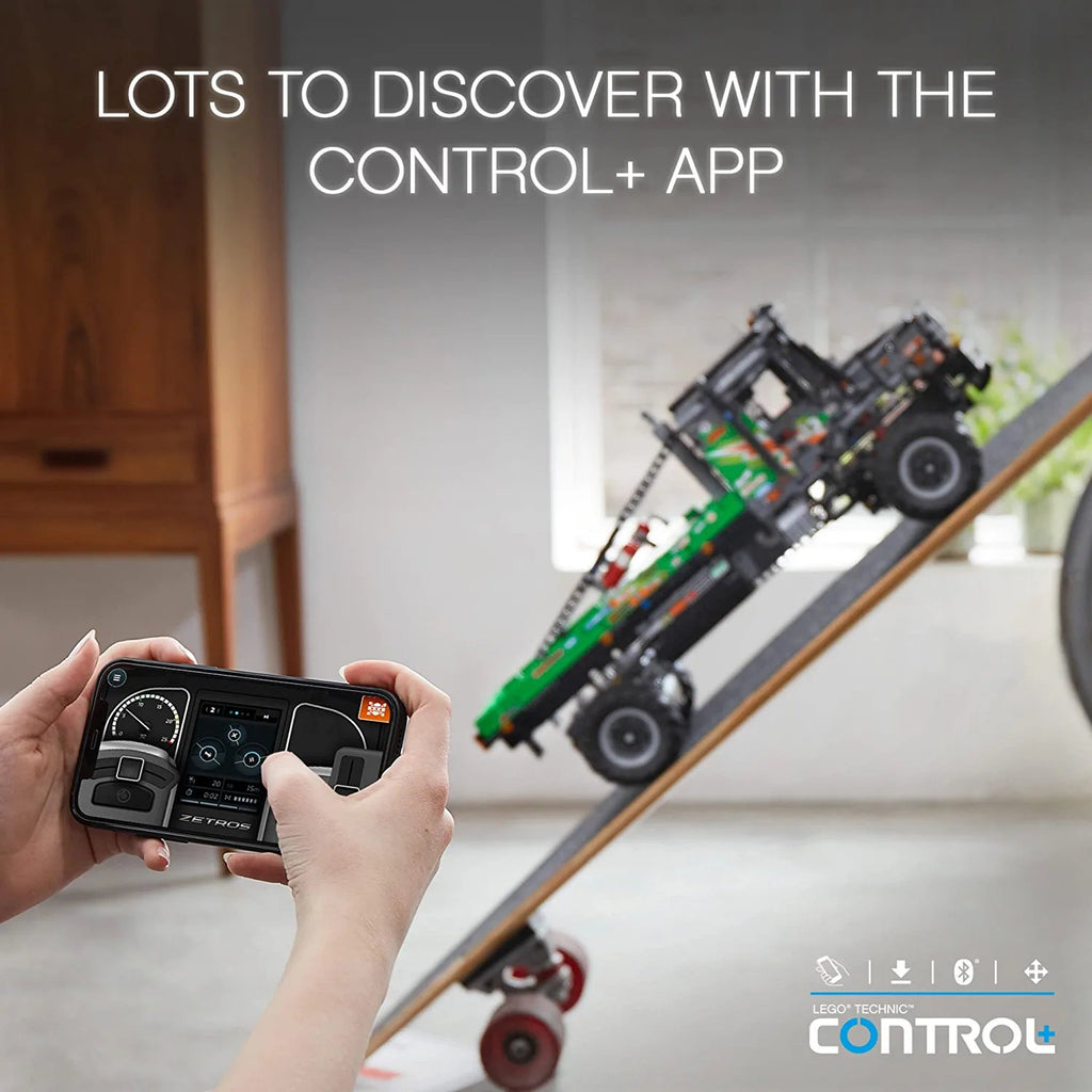 LEGO Technic App-Controlled 4x4 Mercedes-Benz Zetros Trial Truck 42129 Building Toy Set for Kids, Boys, and Girls Ages 12+ (2,129 Pieces)