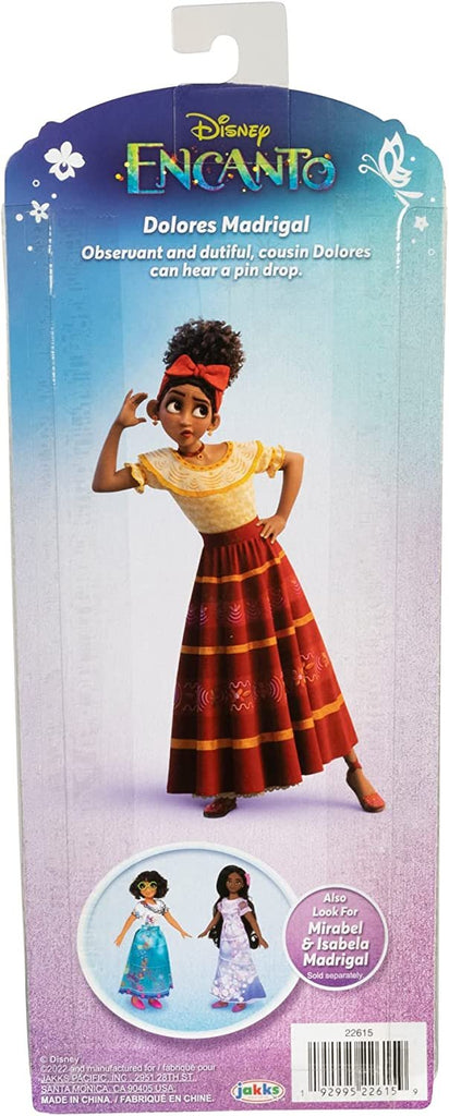 Disney Encanto Dolores Fashion Doll 11 Inches Tall with Signature Outfit & Accessories!