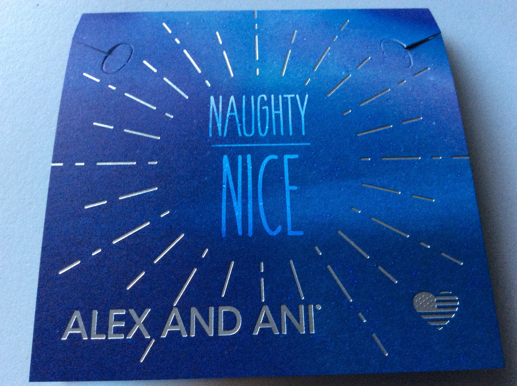 Alex and Ani Womens Words are Powerful - Naughty Or Nice Bangle