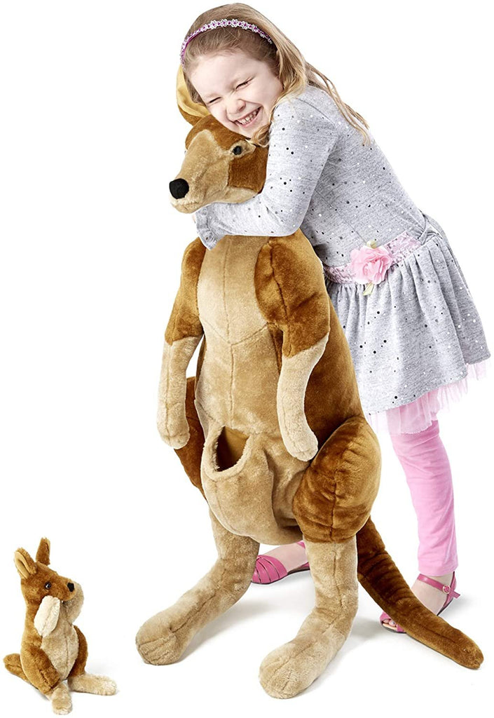 Melissa & Doug Giant Kangaroo and Baby Joey