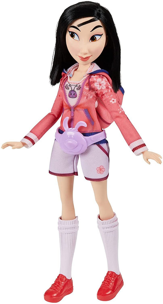Disney Princess Comfy Squad Mulan Fashion Doll, Toy Inspired by Disney’s Ralph Breaks The Internet, Casual Outfit Doll, Girls 5 and Up , White