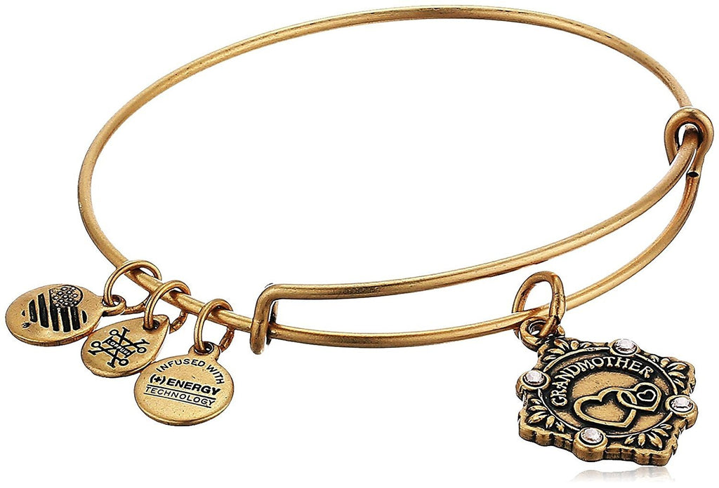 Alex and Ani Womens Because I Love You Grandmother III Bangle