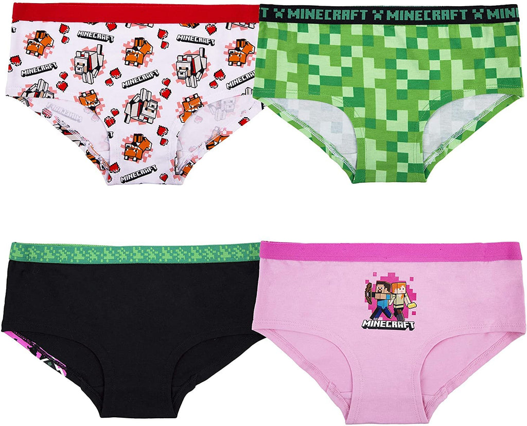 Minecraft Girls' Underwear Multipacks