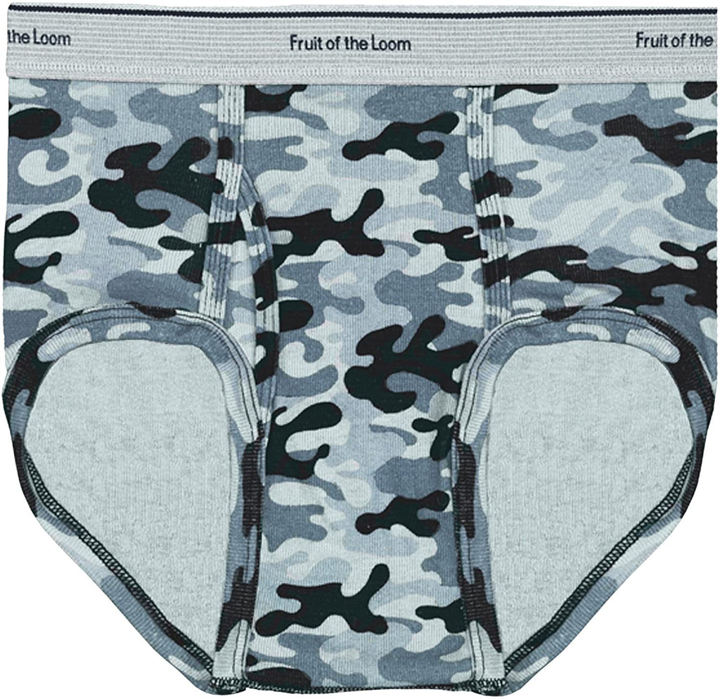 Fruit of the Loom Boys' 5pk Print/Solid Fashion Brief - XS