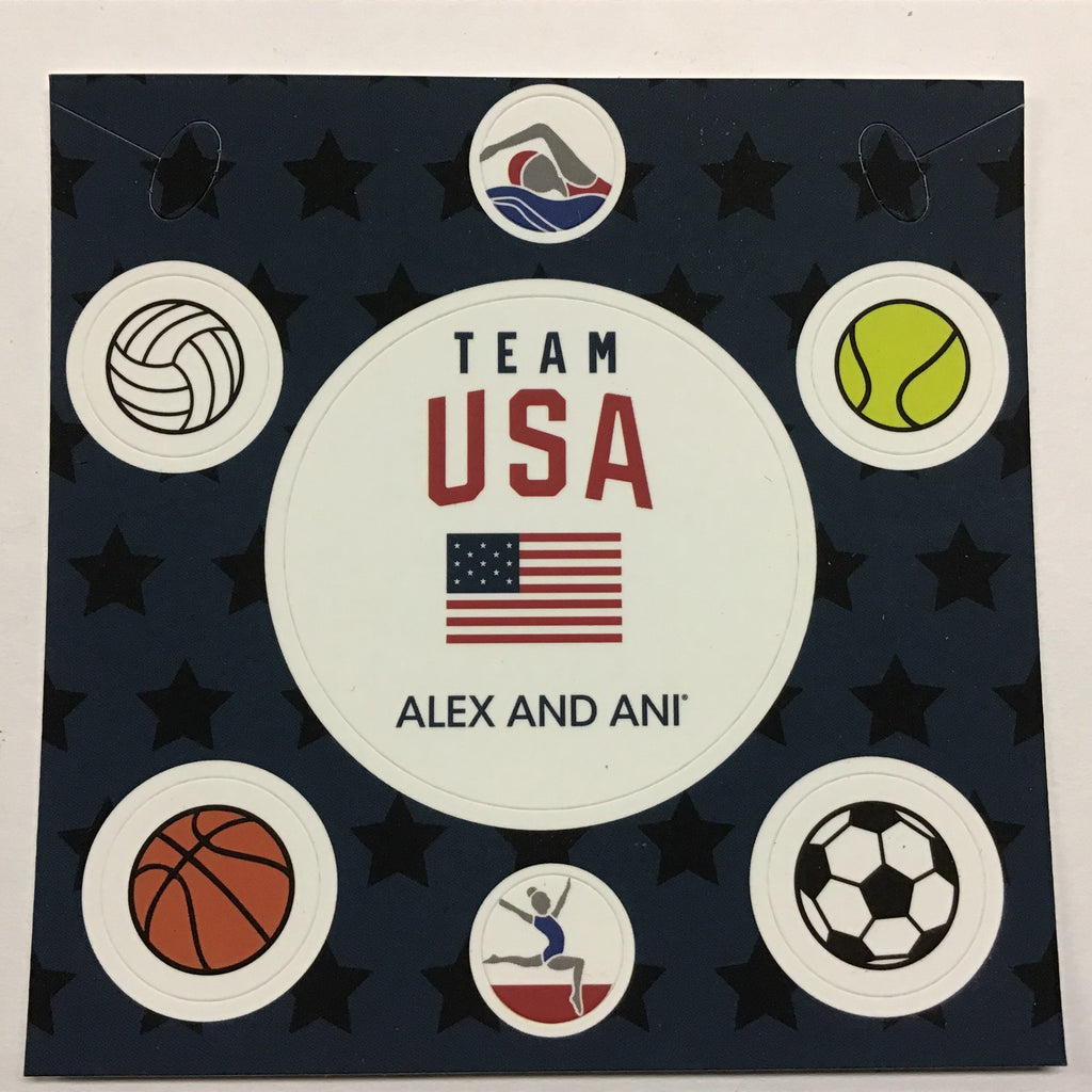 Alex and Ani Men's Team USA Stretch Bracelet, RS