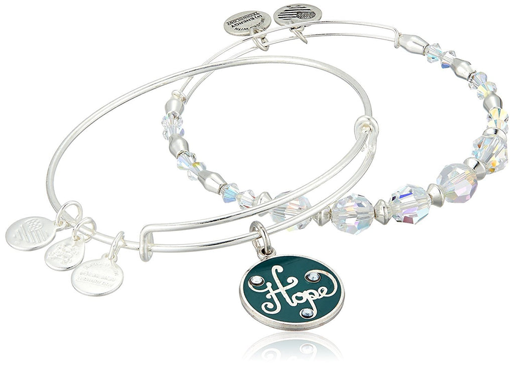 Alex and Ani Womens Hope Set Of 2 Bracelet