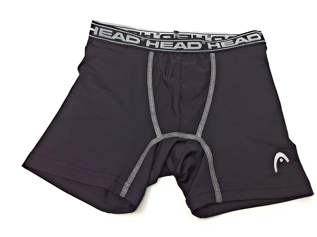 HEAD Boys Performance Boxer Briefs 2-Pack S-XL Polyester/Spandex Underwear