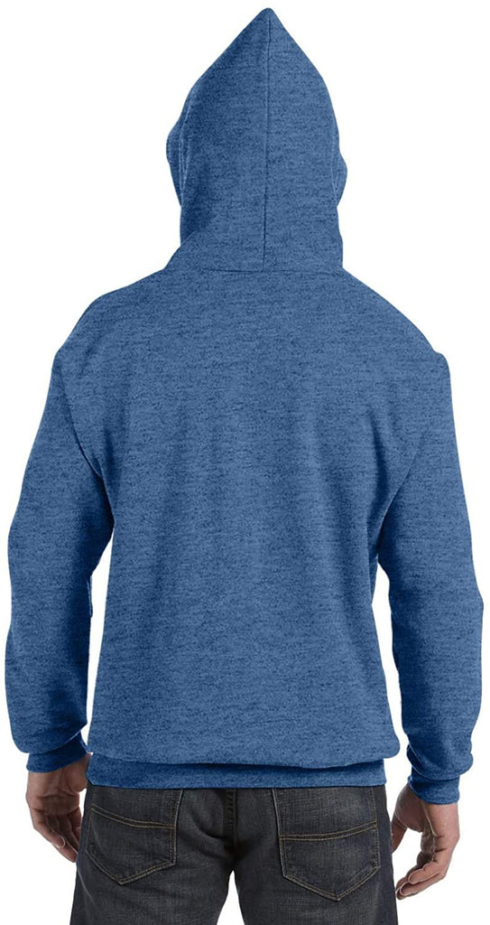 Hanes Ecosmart® Hooded Sweatshirt 2XL Heather Blue