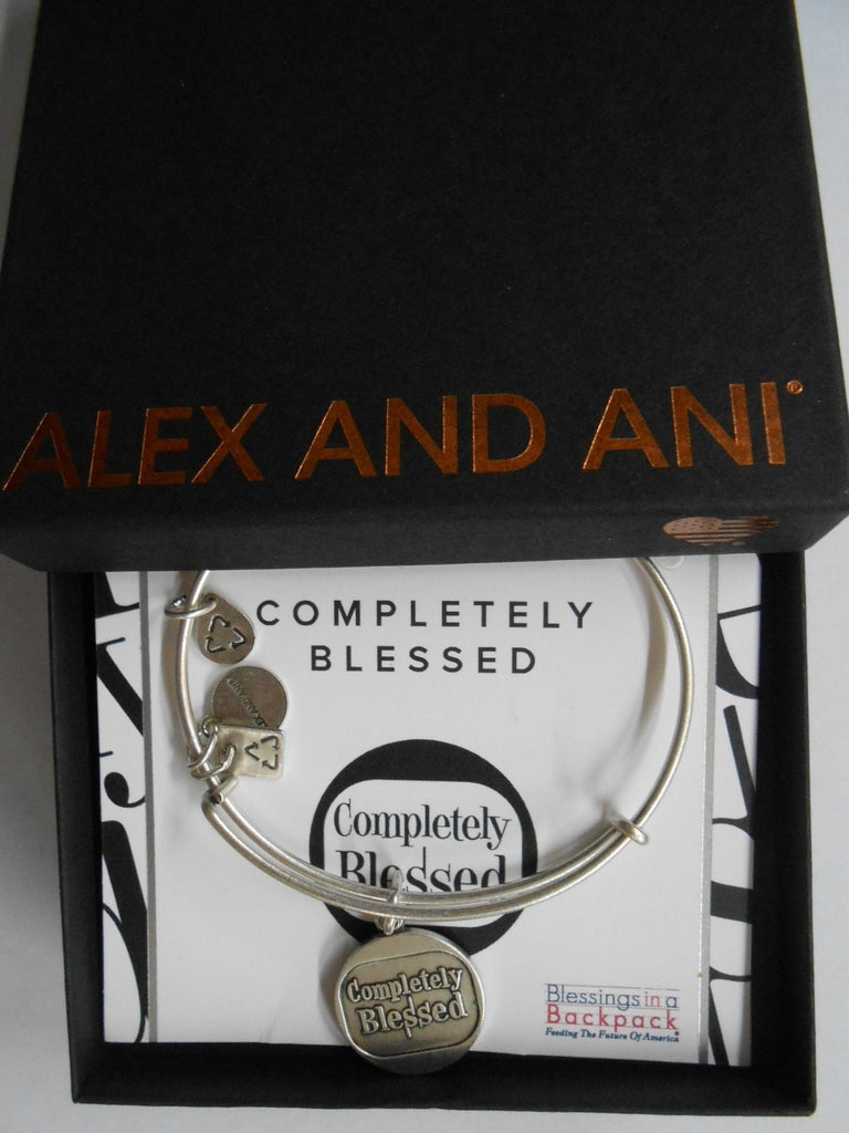 Alex and Ani Charity By Design Completely Blessed Bracelet Raf Silver NWTB & C