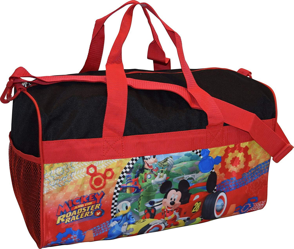 Disney Junior Mickey Mouse And The Roadster Racers 18" Carry-On Duffel Bag