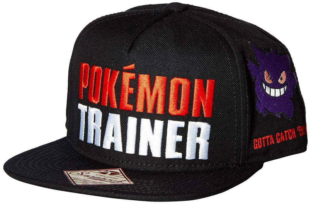 BIOWORLD Pokemon Trainer Color Omni Snapback Baseball Cap
