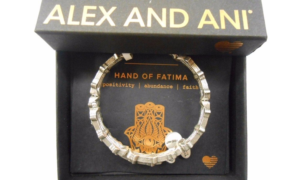 Alex and Ani Hand of Fatima Wrap Bracelet