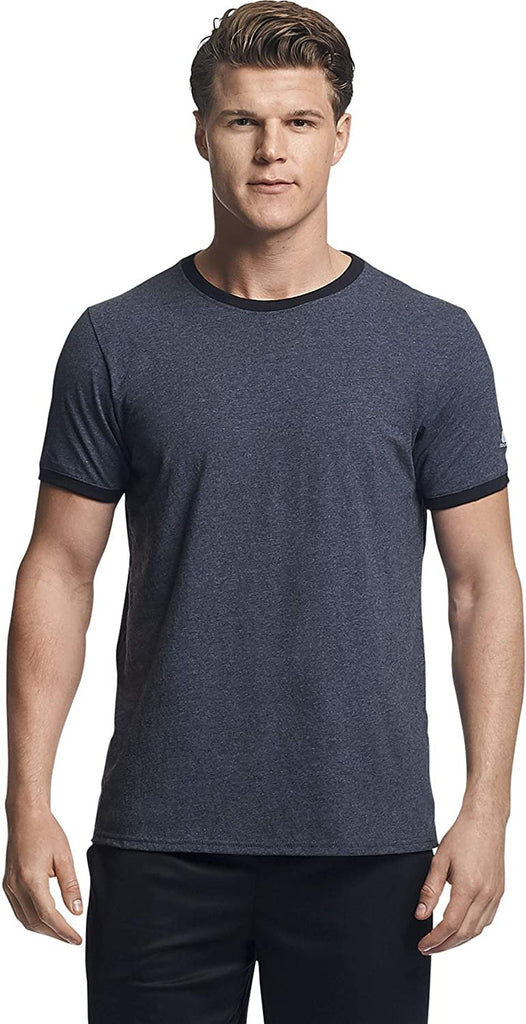 Russell Athletic Men's Cotton Performance Ringer T-Shirt