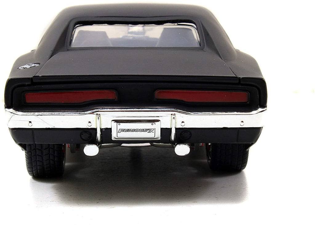 Jada 1:24 Fast & Furious - 1970 Dodge Charger Street Mat Black Vehicle