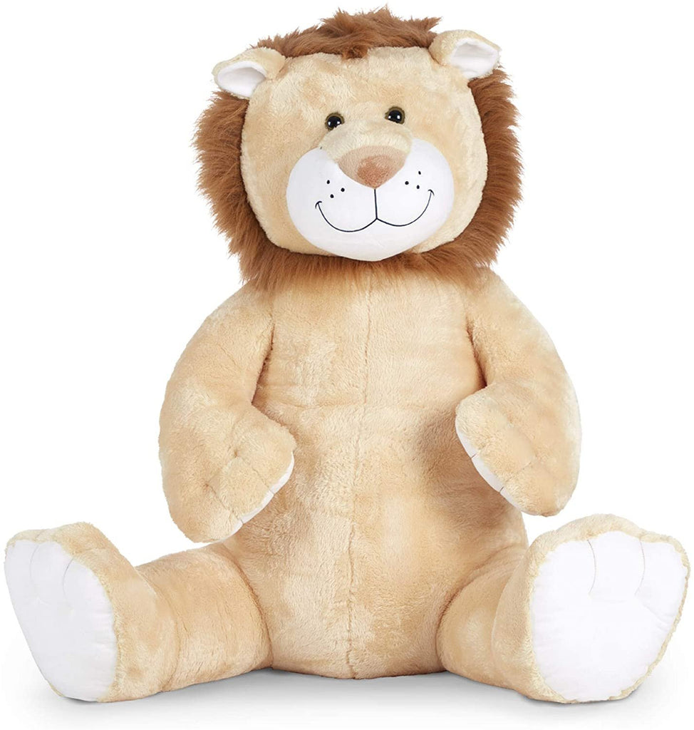 Melissa & Doug Gentle Jumbo Elephant Giant Stuffed Plush Animal (Sits Nearly 3 Feet Tall)