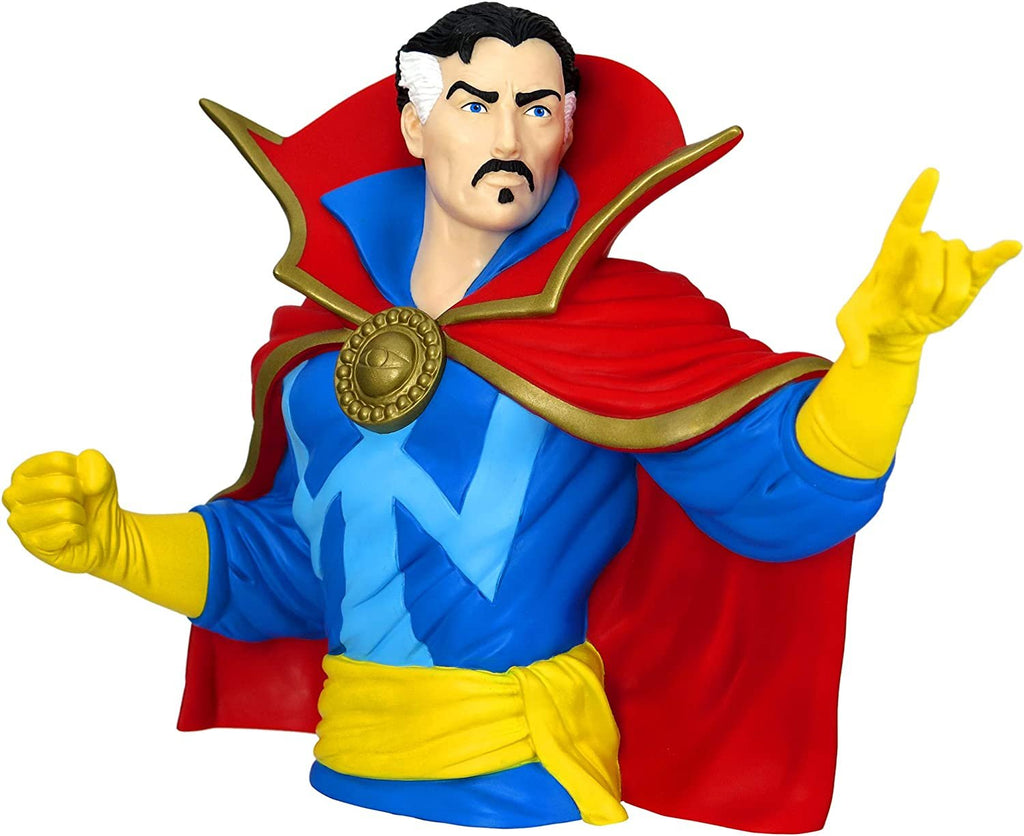 Marvel Dr. Strange Bust Bank Action Figure,Multi-colored,4"