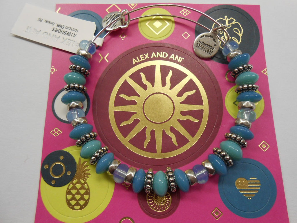 Alex and Ani Womens Horizon Ocean Bangle